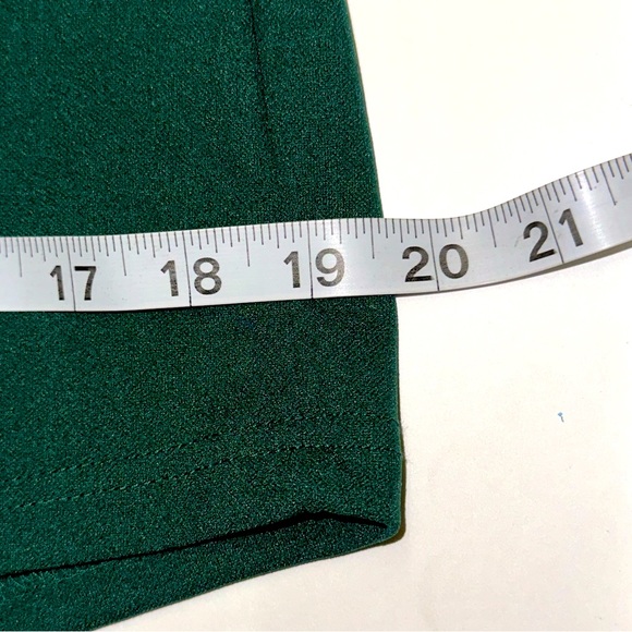 Green high waist booty shorts - hot pants 70s hippie - Shein size women’s Large - Picture 7 of 9